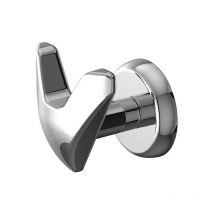 Handy Vip Magnetico - Appendino Magnetico con Calamita, Ideale per Bagno e Cucina - Design 100% Made in Italy - Cromato