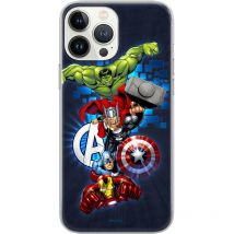 Handyhülle Avengers 001 Marvel Full Print Marineblau kompatibel mit Samsung Galaxy S23