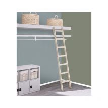 Holzleiter "StepUp1" – Holzleiter aus Kiefernholz mit 5 Stufen bis 145 cm – 40 cm breit - Handystairs