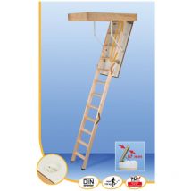 Scala soppalco Handystairs Completa' - Dimensioni scatola 120 x 60 cm - Altezza 280 cm - Valore u 1,10 W/m²