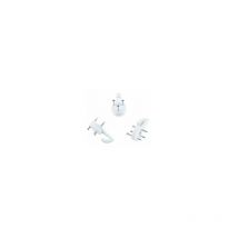 Alfa Dyser - Hang easy hanstik blanc 3 embouts blister (4 unités)