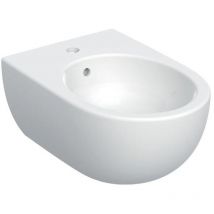 Geberit - Hängebidet glänzend weiss Selnova Premium