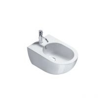 Hängedes Bidet 54x35 cm aus glänzend weißer Keramik – Ceramica Catalano Sfera