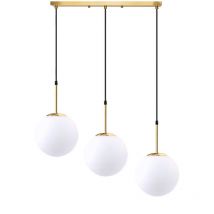 Hängelampe gold kugel APP655-3CP