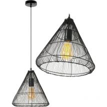 Toolight Hängelampe LH2065 – Moderne Deckenleuchte aus Stahl – Geometrischer Stil – Minimalistisch – Antistatisch – Kratzfest
