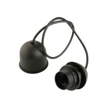 FAI - Hängeleuchte kabel 80cm e27 fassung mit schwarzer lampenfassung - 3011/n