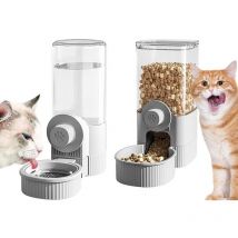Hängender Kombi-futter- Und Wasserspender Für Kaninchen, Meerschweinchen, Hamster, Katzen Und Hunde