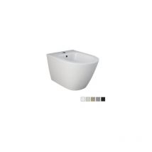 Wand-Bidet mit verdeckter Befestigung – Mattgrau