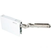 Hängeschranköffner Weiß lf 3500-5200 Klappenbeschlag Tip On Hochklappenbeschlag