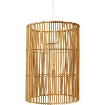 Privatefloor - Rattan Ceiling Lamp - Boho Bali Design Pendant Lamp - An