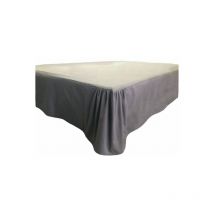 Cache sommier Plateau cache sommier 90x190cm fusain 57 fils