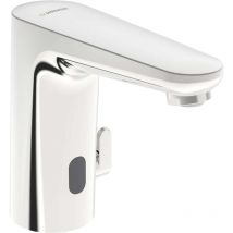 Hansa - Electra - Mitigeur électronique de lavabo, alimentation par piles, Bluetooth, chrome 91102219