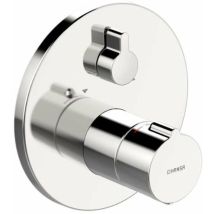 Home - Thermostat-Wannenarmatur - Unterputz, 2 Wandabgänge, chrom 88629045 - Hansa