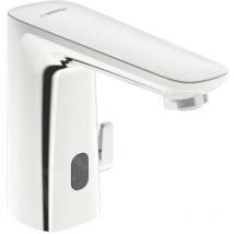Hansa - Electra - Mitigeur thermostatique électronique de lavabo, à piles, chrome 92302239