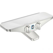 Emotion - Mitigeur thermostatique de baignoire, Wellfit, blanc/chrome 5864217282 - Hansa