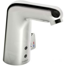 Hansa - Medipro - Mitigeur de lavabo électronique, avec mélangeur, alimentation par piles, chrome 05672119