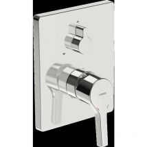 Paleno Mezclador de bañera y ducha, empotrado, con - Hansa