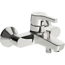 Hansa - paleno Mezclador monomando para bañera y ducha, cromo,