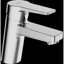 Hansa - twist eco mezclador de lavabo, 1,68 l/min, cromo,