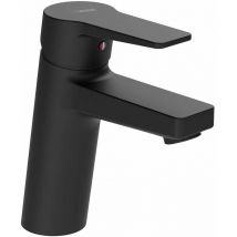 Hansa - Twist - Mitigeur de lavabo xl, noir mat 0902228333