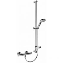 Hansa - Prisma - Set doccia termostatico, eco, 3 getti, cromato 48080131