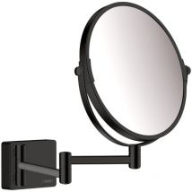 Hansgrohe - AddStoris - Miroir de rasage, noir mat 41791670