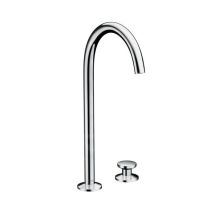 Axor One - Mitigeur de lavabo avec garniture de vidage Push-Open, installation à 2 trous, chrome 48060000