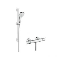 Hansgrohe - set de douche thermostatique Croma Select e vario Ecostat Comfort 27081400