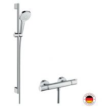 Hansgrohe - Mitigeur thermostatique avec ensemble douche Croma Select e