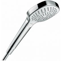 Hansgrohe - Croma Select e - Douchette Multi, EcoSmart 9 l/min, 3 jets, blanc/chrome 26811400