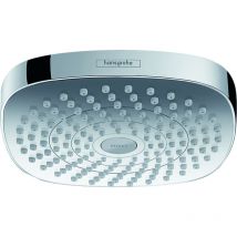 Hansgrohe Croma Select E - Douche de tête, 18 cm, 2 jets, chrome 26524000