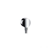 Hansgrohe FixFit Wall outlet S with non-return valve and synthetic joint, chrome (26453000)