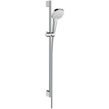 Hansgrohe - Croma Select e Brauseset 110mm Multi 16l/min mit Brausestange 900mm, Weiß/Chrom