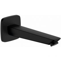 Logis - Bocca di erogazione per vasca da bagno, nero opaco 71410670 - Hansgrohe