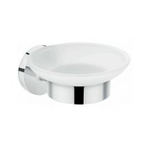 Logis Universal Bathroom Soap Dish Chrome Glass Wall Mounted Modern - Chrome - Hansgrohe