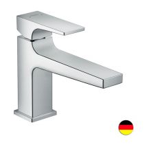 Mitigeur lavabo Hansgrohe Metropol 100 bec long et bonde Push-Open