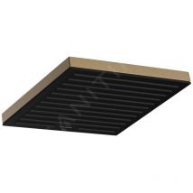 Hansgrohe - Pulsify e - Douche de tête, 26x26 cm, bronze brossé 24330140