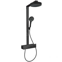 Rainfinity - Set de douche avec thermostat, diamètre 25 mm, 3 jet, noir mat 28742670 - Hansgrohe