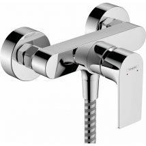 Rebris e Single Lever Shower Mixer For Exposed Installation Chrome 72650000 - Chrome - Hansgrohe