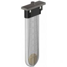 SBox - Set esterno per doccetta per vasca da bagno, sBox, cromo nero spazzolato 28010340 - Hansgrohe