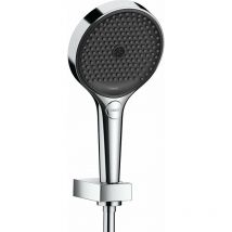 Hansgrohe - Rainfinity Set supporto doccia 130 3 getti con flessibile doccia 125 cm, cromo, 26852000