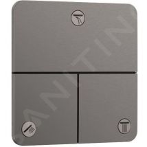 ShowerSelect Comfort - Inverseur encastré, 3 sorties, noir chromé brossé 15587340 - Hansgrohe