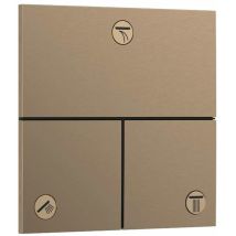 ShowerSelect Comfort - Inverseur encastré, 3 sorties, bronze brossé 15573140 - Hansgrohe