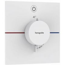 Hansgrohe - ShowerSelect Comfort - Miscelatore termostatico ad incasso, bianco opaco 15571700