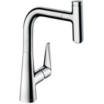 Robinet de cuisine avec douchette HANSGROHE Talis Select M51 220 sBox chromé