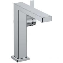 Tecturis e - Miscelatore da lavabo, con sistema di scarico Push-Open, CoolStart, EcoSmart, cromo 73042000 - Hansgrohe