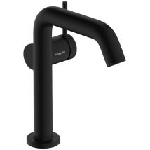 Tecturis s - Miscelatore da lavabo, con sistema di scarico Push-Open, CoolStart, EcoSmart, nero opaco 73342670 - Hansgrohe