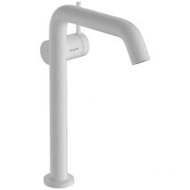 Hansgrohe - Tecturis s - Miscelatore da lavabo, con sistema di scarico Push-Open, CoolStart, EcoSmart, bianco opaco 73373700