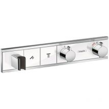 Hansgrohe Rainselect - Thermostat-duscharmatur - Unterputz Für 2 Verbraucher, Weiß / Verchromt 15355400