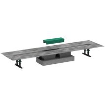 Hansgrohe - Ubox Universal - Komplettset Für Flache Installation 1000 Für Duschrinnen Fertigsets, Edelstahl 56020180